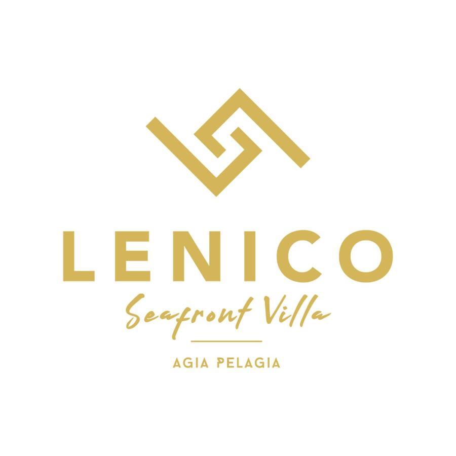 Lenico Seafront Villa Agia Pelagia Eksteriør billede
